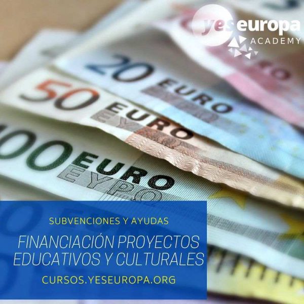 Curso financiación proyectos educativos y culturales