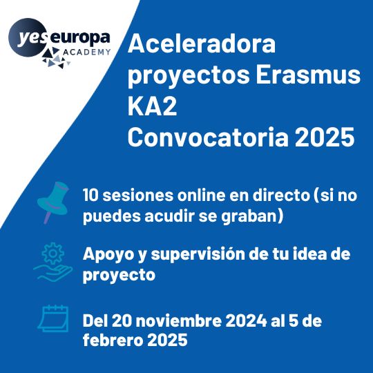 Aceleradora proyectos erasmus ka2